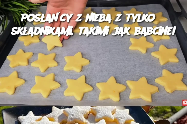 Posłańcy z nieba z tylko 3 składnikami, takimi jak babcine!