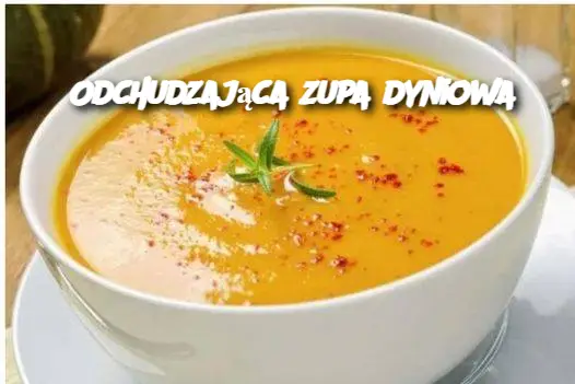 Odchudzająca zupa dyniowa