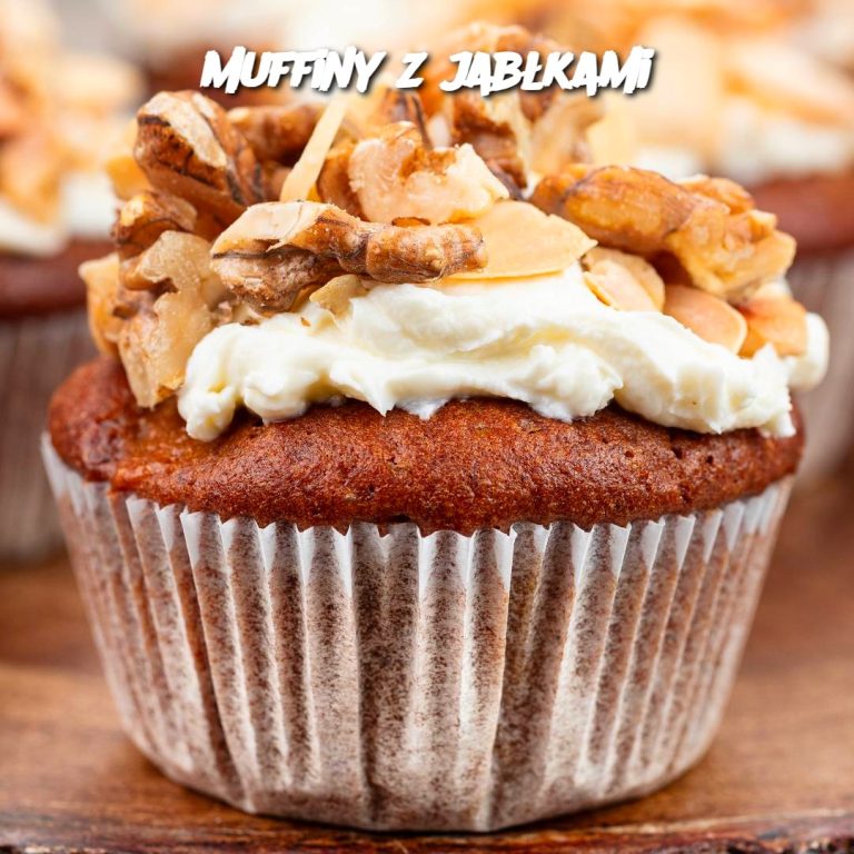 Muffiny z jabłkami