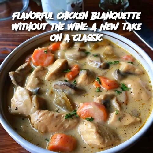 Flavorful Chicken Blanquette Without the Wine: A New Take on a Classic