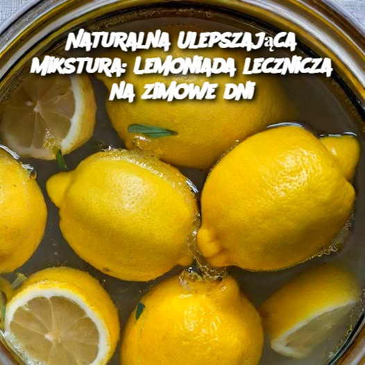 Naturalna Ulepszająca Mikstura: Lemoniada lecznicza na zimowe dni