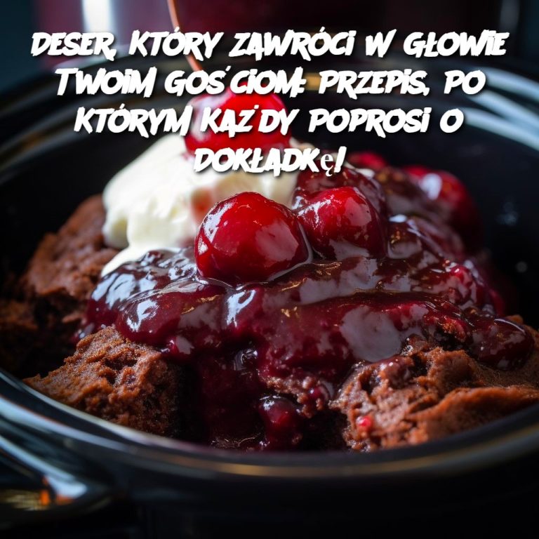 Deser, Który Zawróci W Głowie Twoim Gościom: Przepis, Po Którym Każdy Poprosi o Dokładkę!