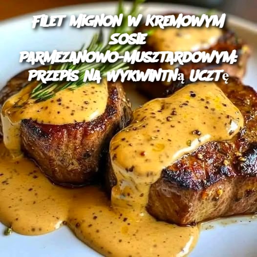 Filet Mignon w Kremowym Sosie Parmezanowo-Musztardowym: Przepis na Wykwintną Ucztę