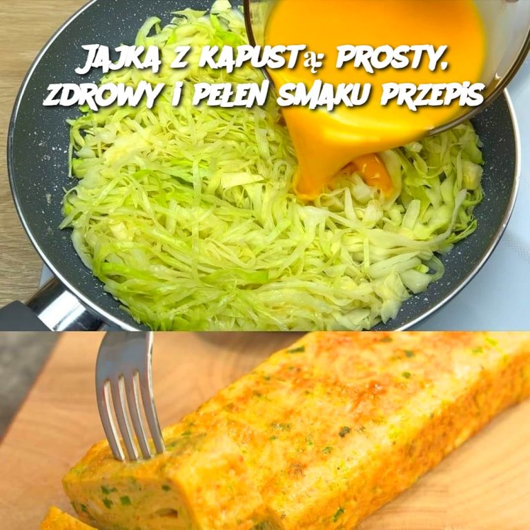 Jajka z kapustą: Prosty, zdrowy i pełen smaku przepis