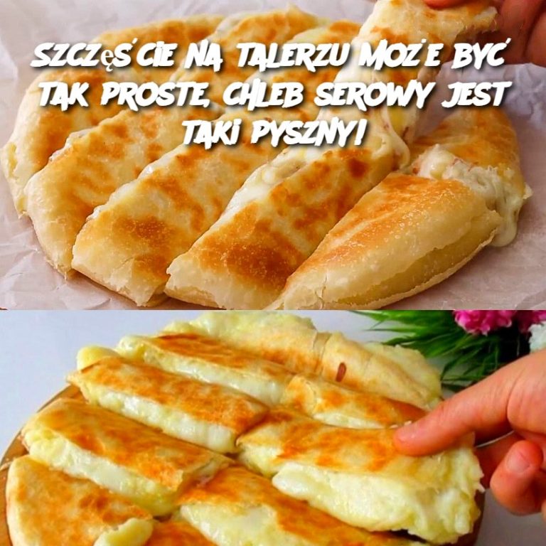 Szczęście na talerzu – Pyszny chleb serowy