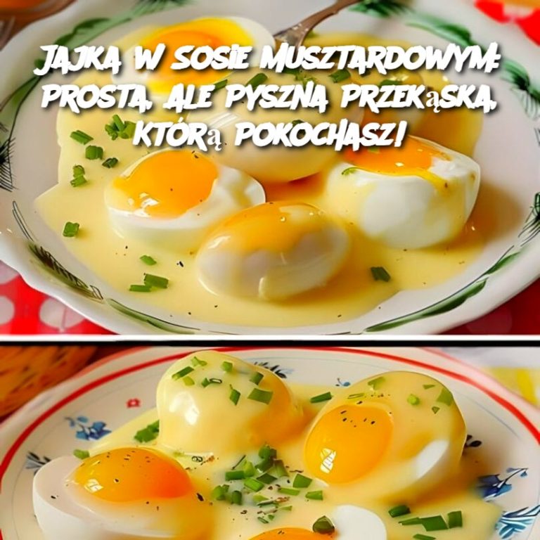 Jajka w Sosie Musztardowym: Prosta, Ale Pyszna Przekąska, Którą Pokochasz!