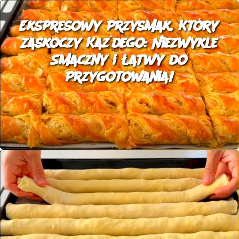 Ekspresowy Przysmak, Który Zaskoczy Każdego: Niezwykle Smaczny i Łatwy do Przygotowania!