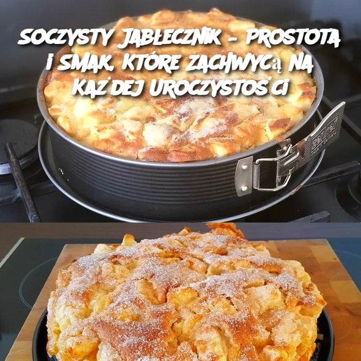 Soczysty Jabłecznik – Prostota i Smak, Które Zachwycą na Każdej Uroczystości