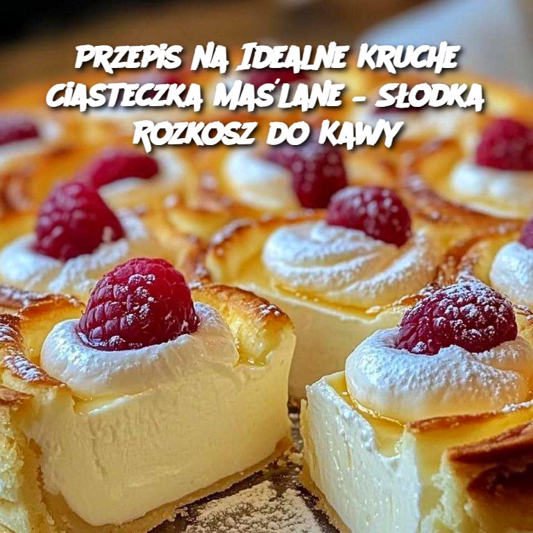 Przepis na Idealne Kruche Ciasteczka Maślane – Słodka Rozkosz do Kawy