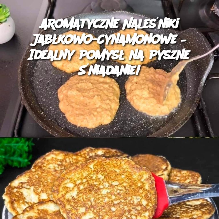 Aromatyczne Naleśniki Jabłkowo-Cynamonowe – Idealny Pomysł na Pyszne Śniadanie!