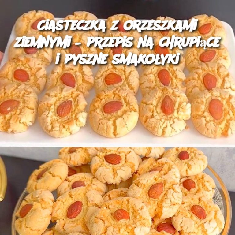 Ciasteczka z orzeszkami ziemnymi – przepis na chrupiące i pyszne smakołyki