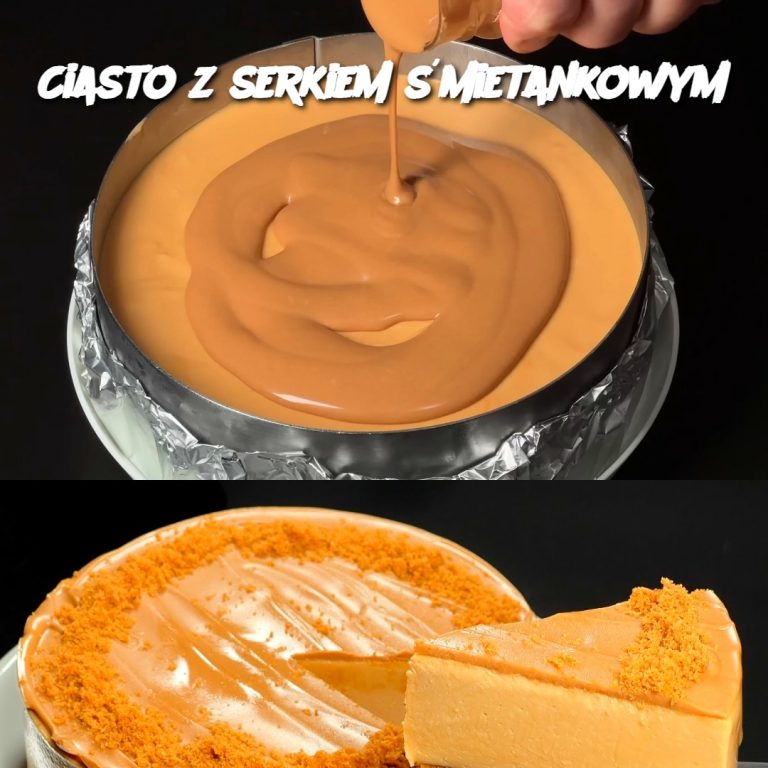 Ciasto z serkiem śmietankowym