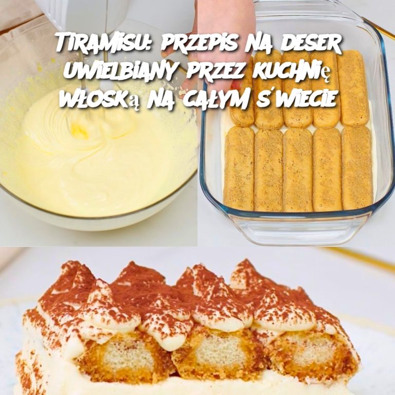 Tiramisu: Przepis na deser uwielbiany przez kuchnię włoską na całym świecie