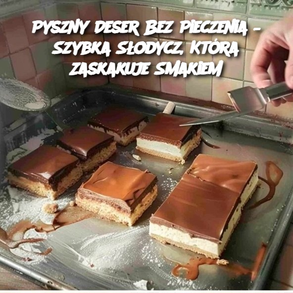 Pyszny Deser Bez Pieczenia – Szybka Słodycz, Która Zaskakuje Smakiem