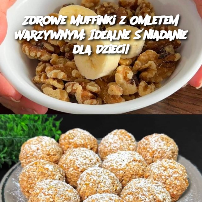 Zdrowe Muffinki z Omletem Warzywnym: Idealne Śniadanie dla Dzieci!