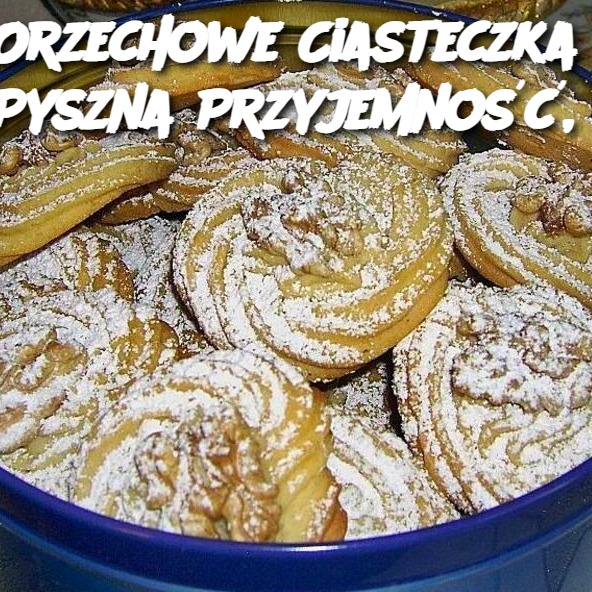 Orzechowe Ciasteczka – Pyszna Przyjemność, Którą Pokochasz!