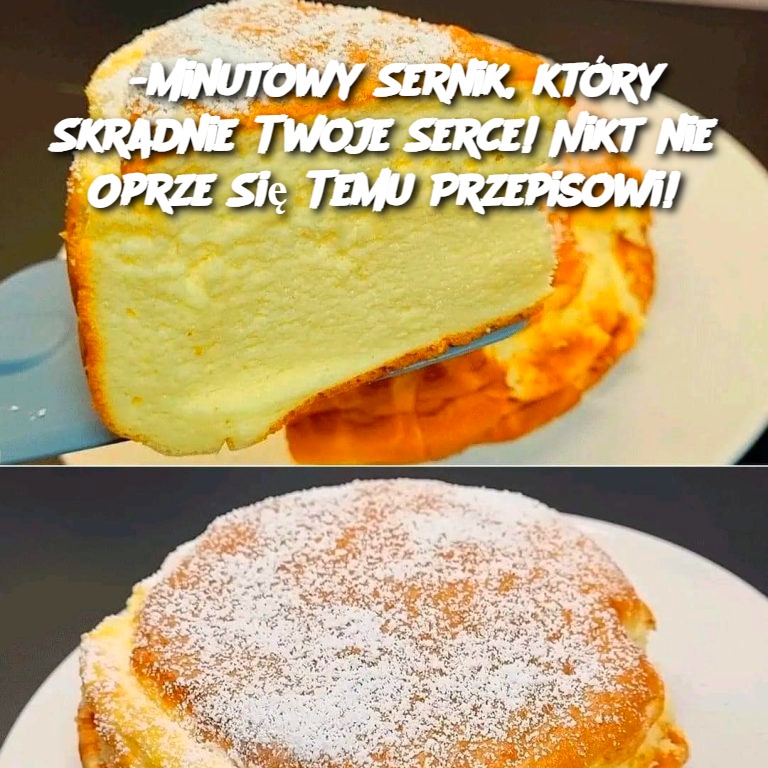 5-minutowy Sernik, który Skradnie Twoje Serce! Nikt nie Oprze Się Temu Przepisowi!