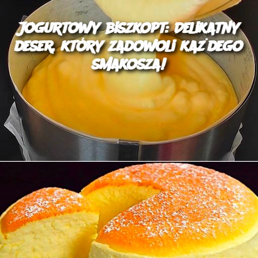 Jogurtowy Biszkopt: Delikatny deser, który zadowoli każdego smakosza!