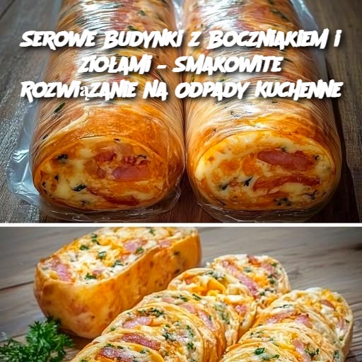 Serowe Budynki z Boczniakiem i Ziołami – Smakowite Rozwiązanie na Odpady Kuchenne