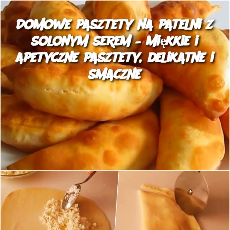 Domowe pasztety na patelni z solonym serem – Miękkie i apetyczne pasztety, delikatne i smaczne