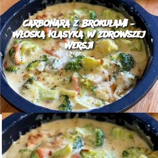 Carbonara z Brokułami – Włoska Klasyka w Zdrowszej Wersji