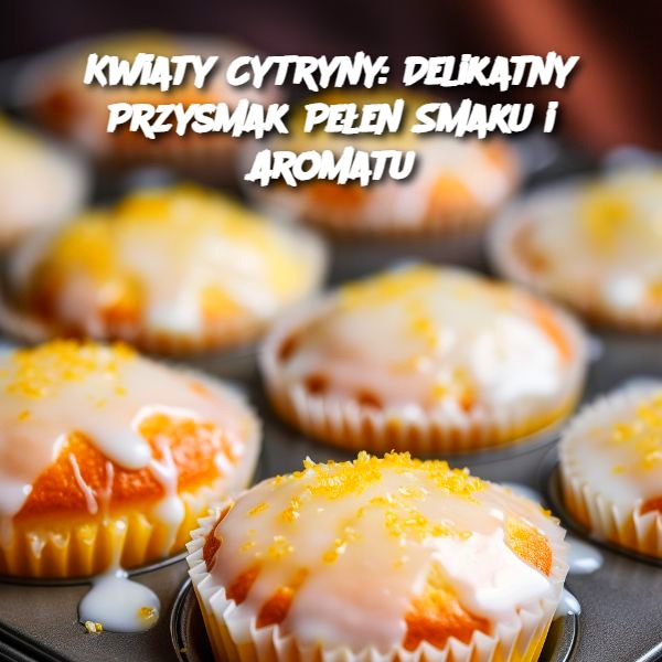 Kwiaty Cytryny: Delikatny Przysmak Pełen Smaku i Aromatu