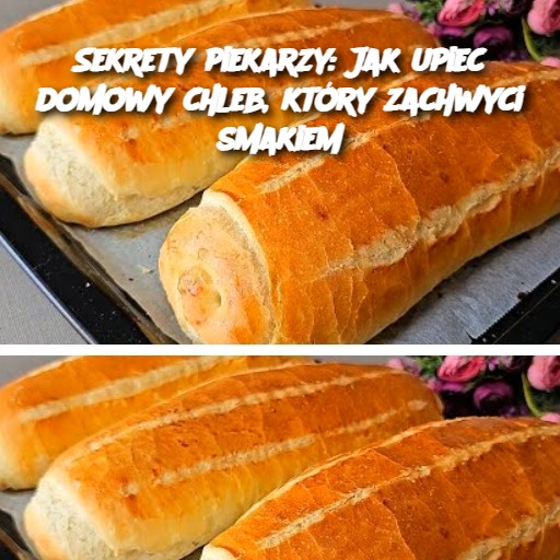 Sekrety piekarzy: Jak upiec domowy chleb, który zachwyci smakiem