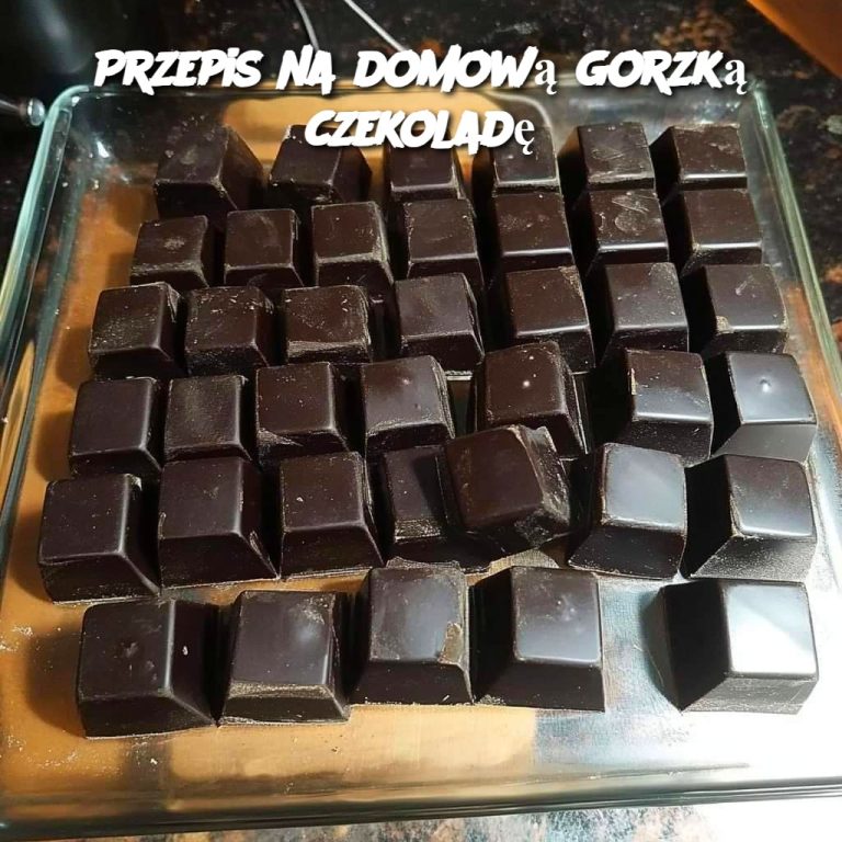 Przepis na Domową Gorzką Czekoladę