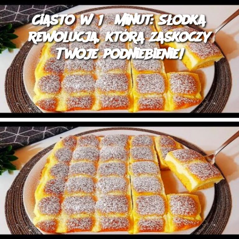 Ciasto w 15 minut: Słodka rewolucja, która zaskoczy Twoje podniebienie!