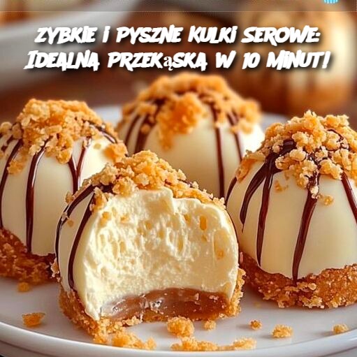 Szybkie i Pyszne Kulki Serowe: Idealna Przekąska w 10 Minut!