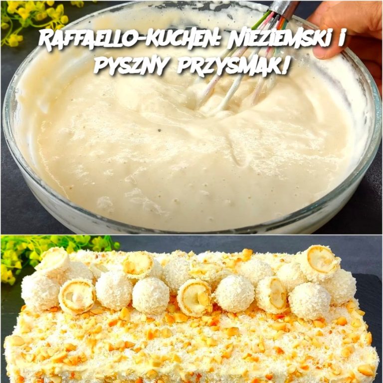 Raffaello-Kuchen: Nieziemski i Pyszny Przysmak!