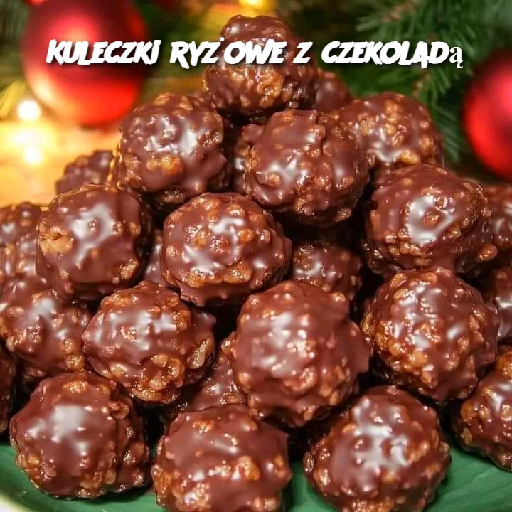 Kuleczki ryżowe z czekoladą