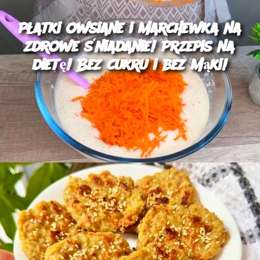 Płatki owsiane i marchewka na zdrowe śniadanie! Przepis na dietę! Bez cukru i bez mąki!