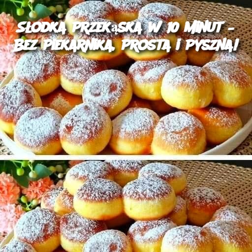 Słodka Przekąska w 10 Minut – Bez Piekarnika, Prosta i Pyszna!