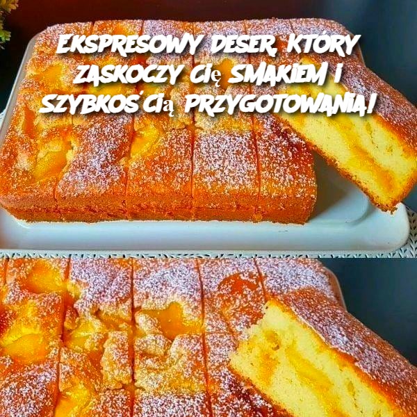 Ekspresowy Deser, Który Zaskoczy Cię Smakiem i Szybkością Przygotowania!