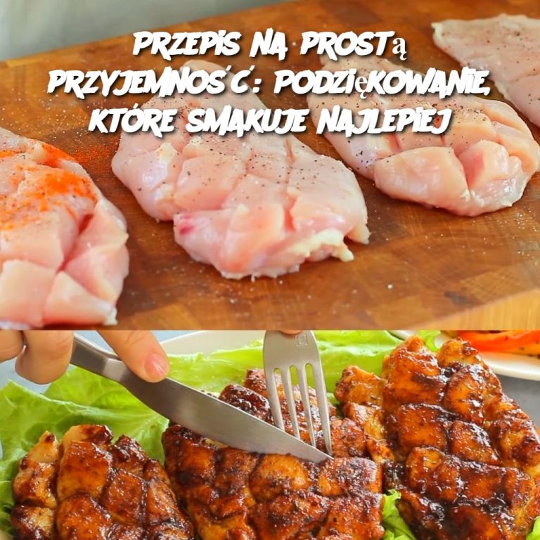 Przepis na Prostą Przyjemność: Podziękowanie, które Smakuje Najlepiej