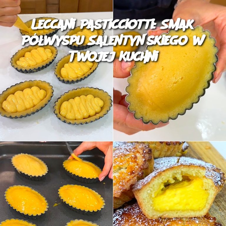 Leccani Pasticciotti: Smak Półwyspu Salentyńskiego w Twojej Kuchni