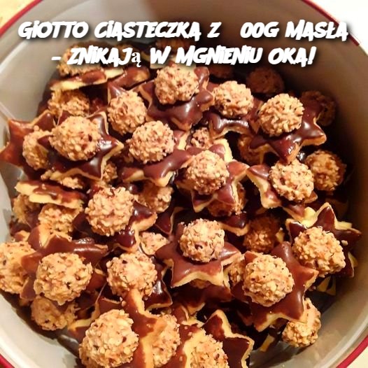 Giotto Ciasteczka z 300g Masła – Znikają w Mgnieniu Oka!