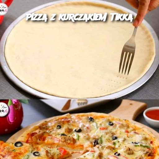 Pizza z Kurczakiem Tikka