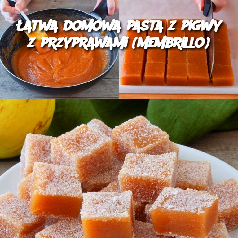 Łatwa Domowa Pasta z Pigwy z Przyprawami (Membrillo)