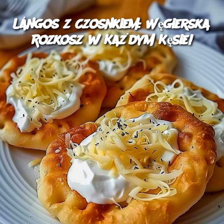 Lángos z Czosnkiem: Węgierska Rozkosz w Każdym Kęsie!