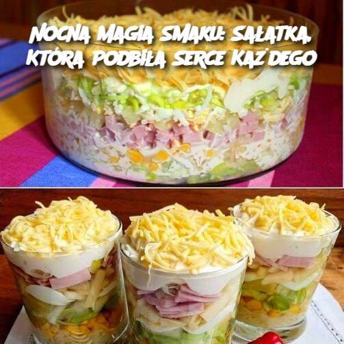 Nocna Magia Smaku: Sałatka, Która Podbiła Serce Każdego