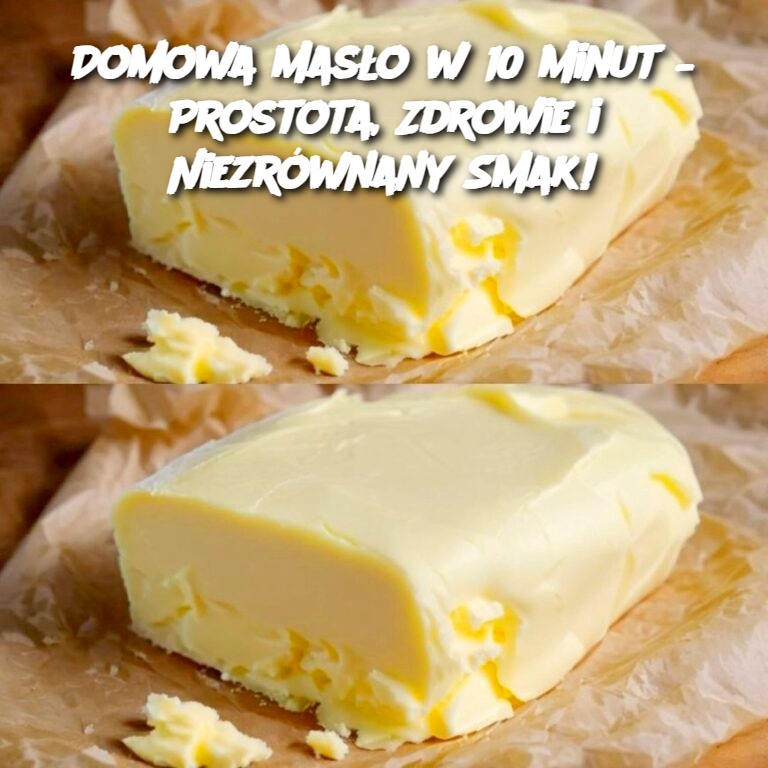 Domowe Masło w 10 Minut – Prostota, Zdrowie i Niezrównany Smak!