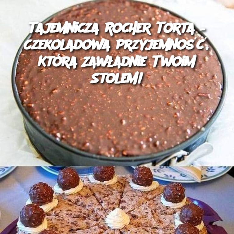 Tajemnicza Rocher Torta – Czekoladowa Przyjemność, Która Zawładnie Twoim Stołem!