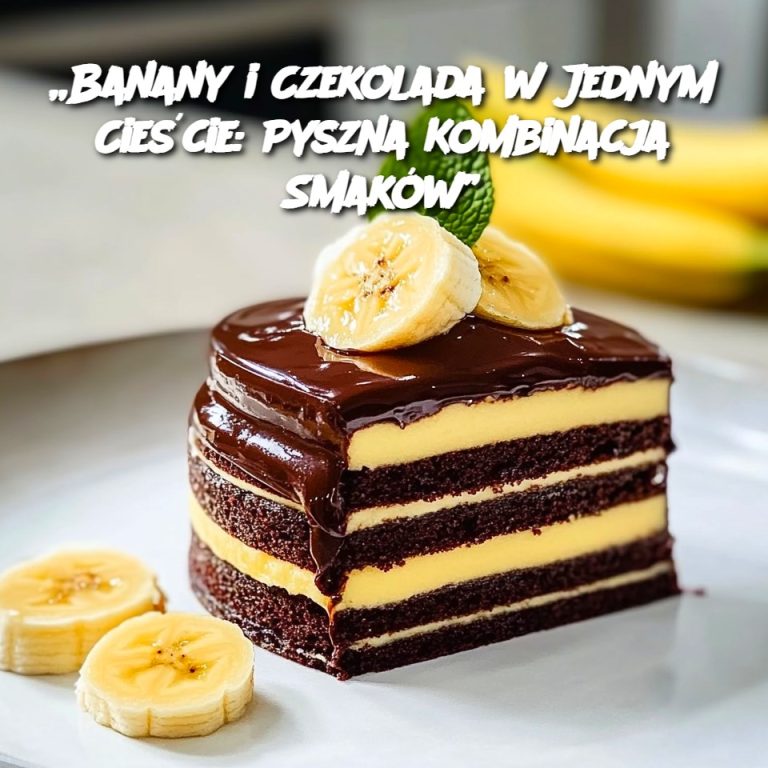 Banany i Czekolada w Jednym Cieście: Pyszna Kombinacja Smaków