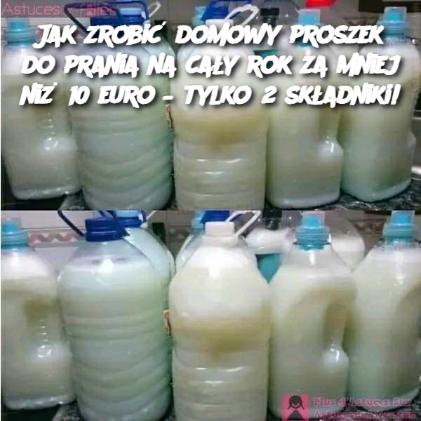 Jak zrobić domowy proszek do prania na cały rok za mniej niż 10 euro – tylko 2 składniki!