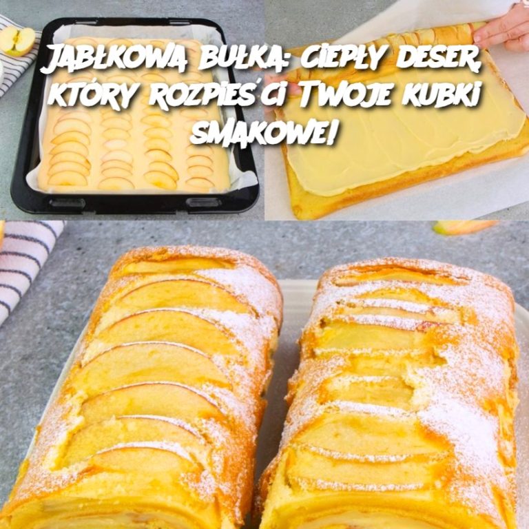 Jabłkowa bułka: Ciepły deser, który rozpieści Twoje kubki smakowe! 🍏🥐