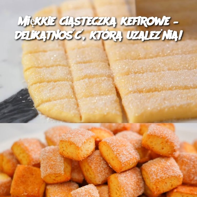 Miękkie ciasteczka kefirowe – Delikatność, która uzależnia!