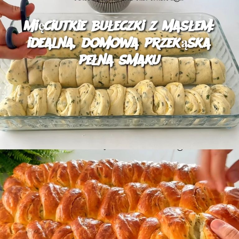 Mięciutkie Bułeczki z Masłem: Idealna, Domowa Przekąska Pełna Smaku 🥖✨