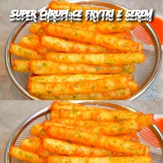 Super Chrupiące Frytki z Serem 🧀